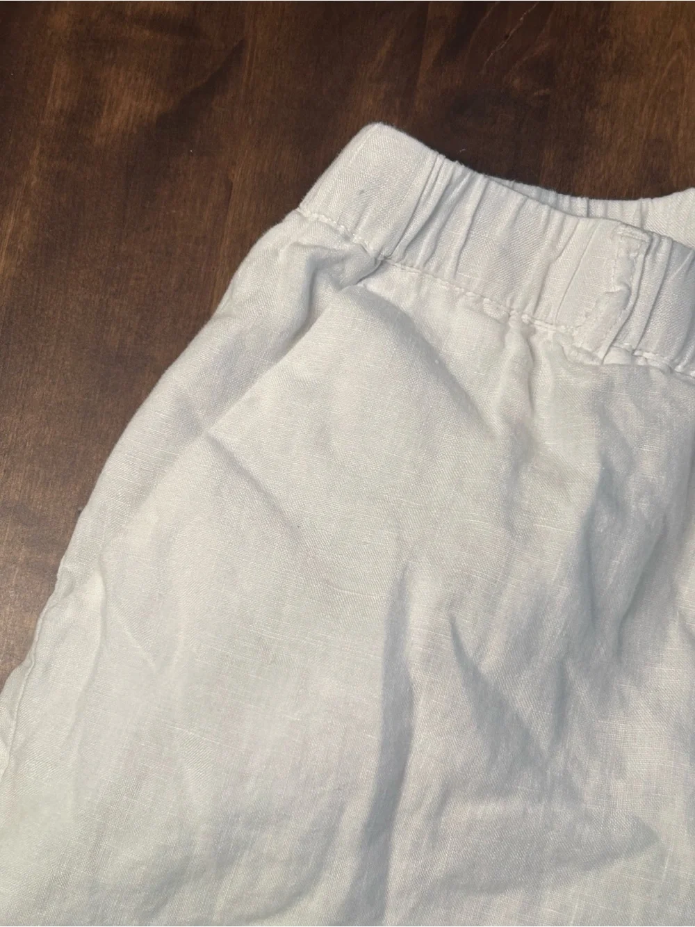 Quince 100% European Linen Pants White Size Medium